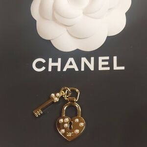 CC Gold Zipper Pull Charm